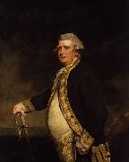 Sir Joshua Reynolds Portrait of Admiral Augustus Keppel oil painting reproduction